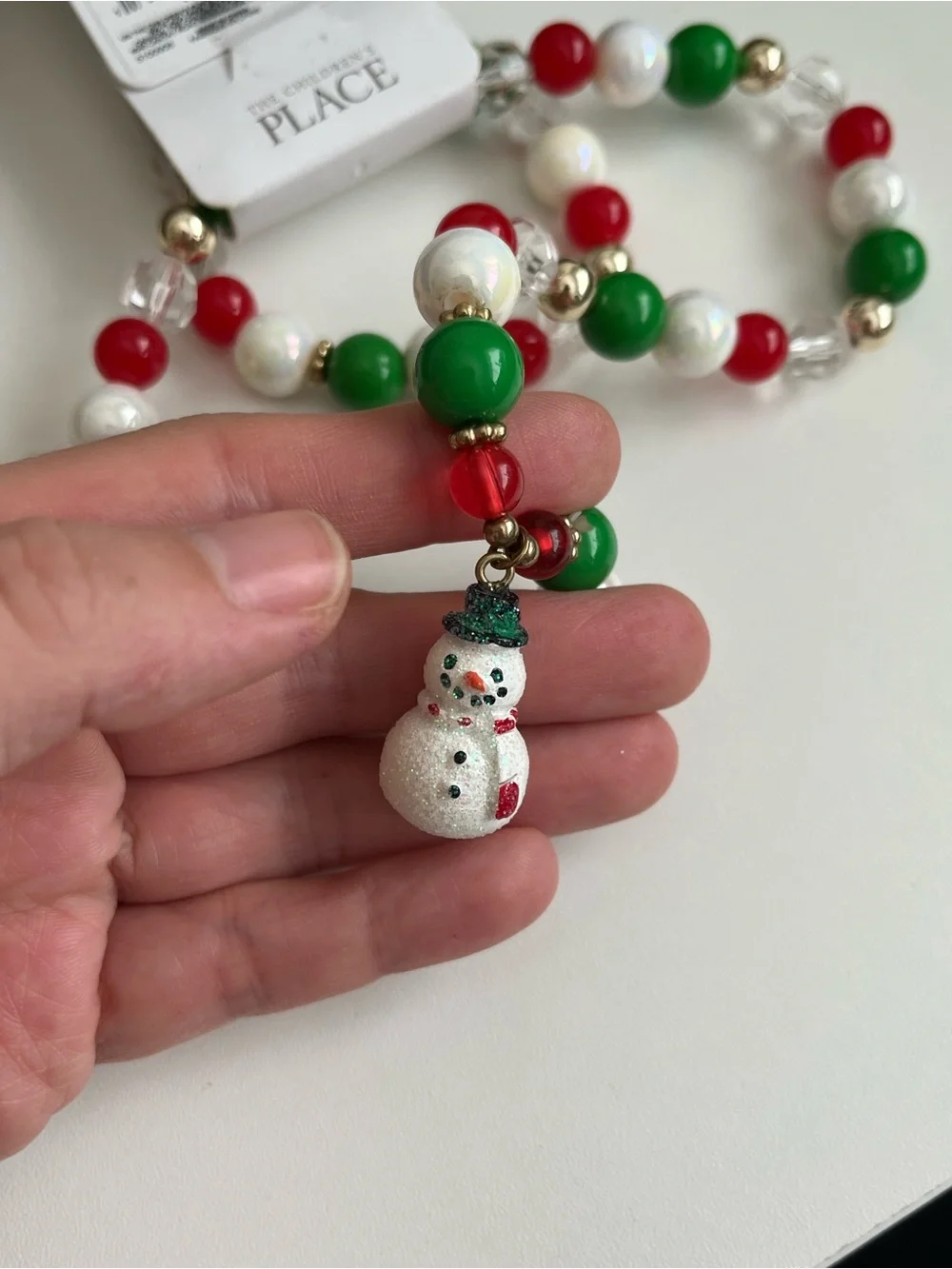 The Children's Place Girls Christmas Set Necklace Bracelet 4 Pack- Multi NWT